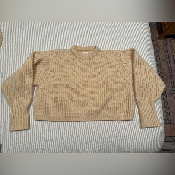 James Street Co. Chunky Lowe Sweater - Butter Yellow